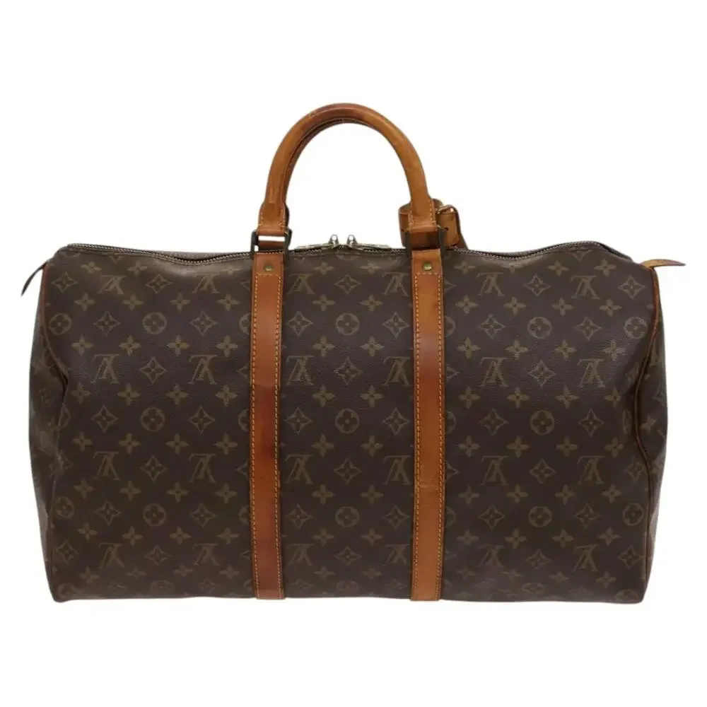 LOUIS VUITTON Monogram Keepall 50 Boston Bag M41426